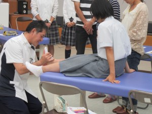 理学療法講義体験 IMG_7673