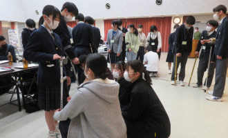 杖体験×理学療法