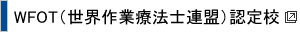 WFOT（世界作業療法士連盟）認定校